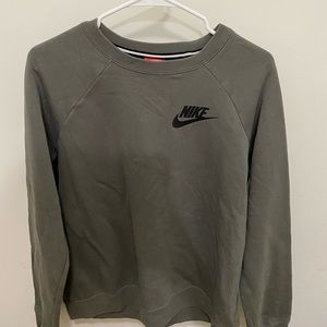 Nike green crewneck